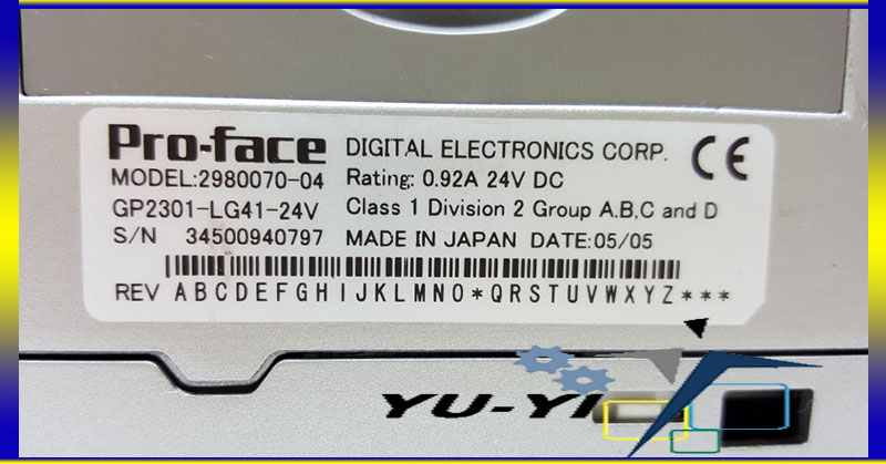 GP2301 LG41 24V Monochrome Touch Pannel HMI - PLC DCS SERVO